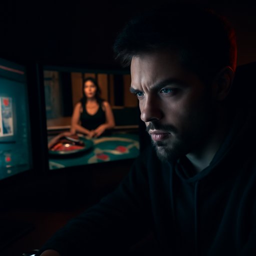 casino app host speaking to vip player