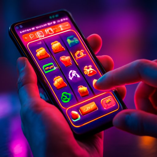 casino app mobile payments screen