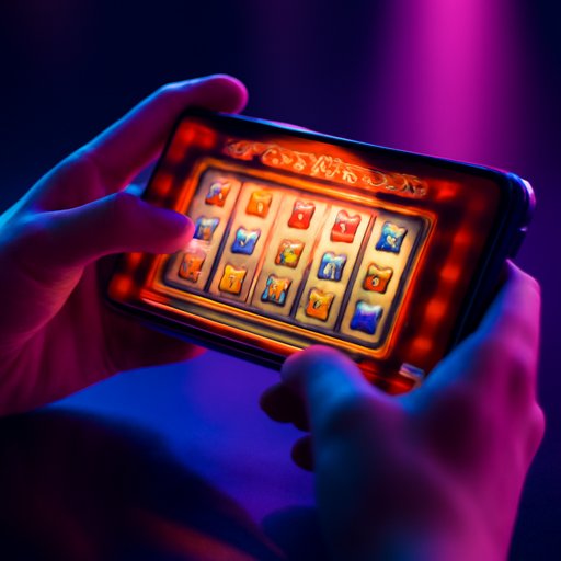 casino app login screen on Android